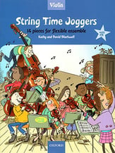 String Time Joggers Flexible Ensemble Violin BK/CD cover